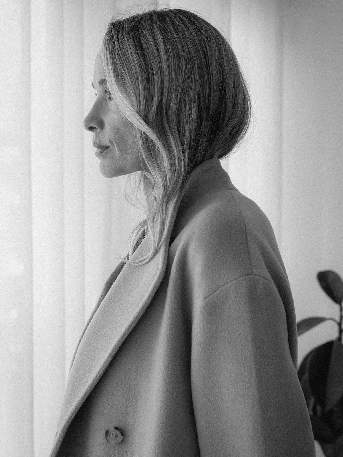 ASTRA SILK WOOL TWILL COAT