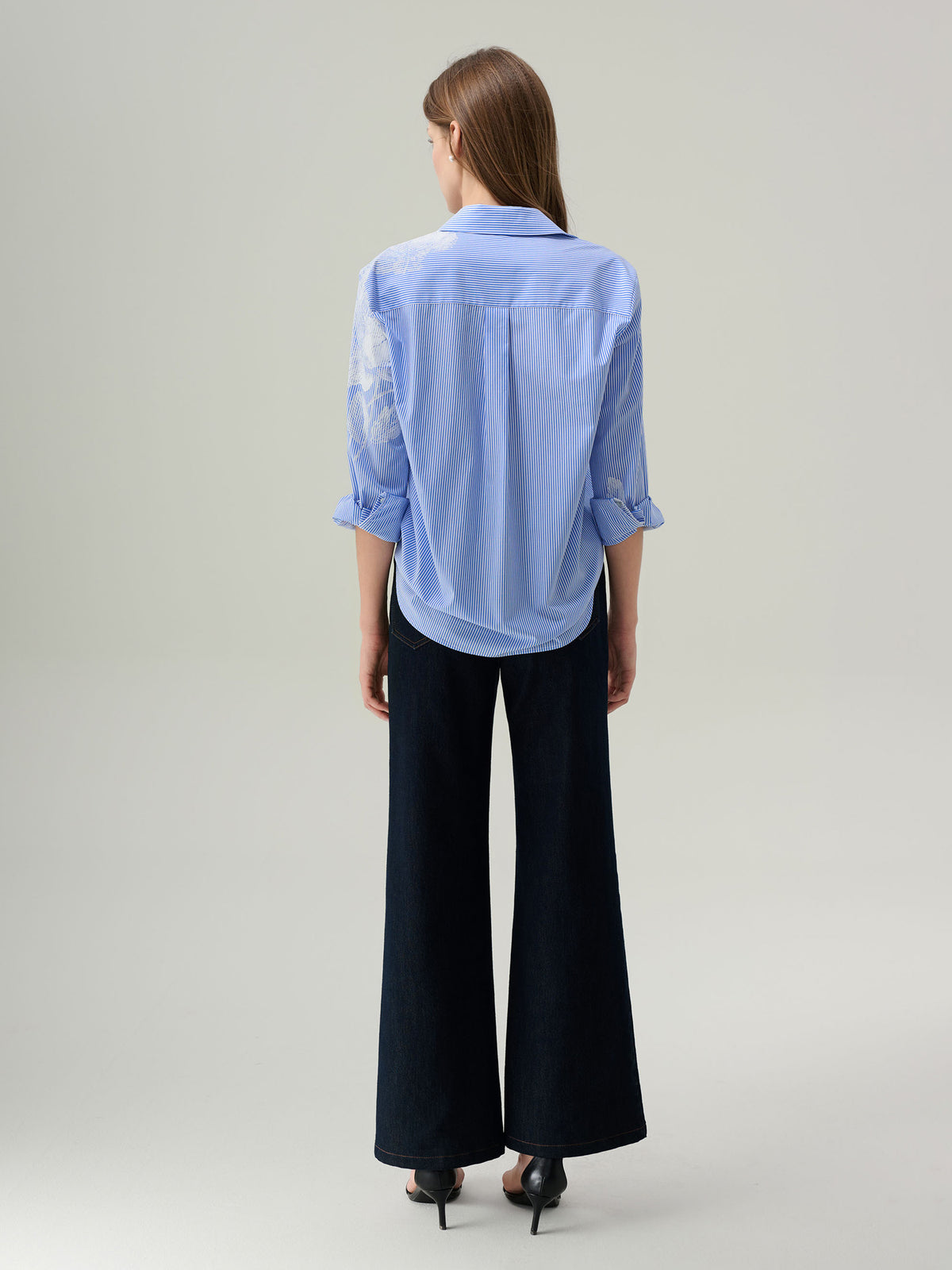 Maisie Striped Oversized Blouse