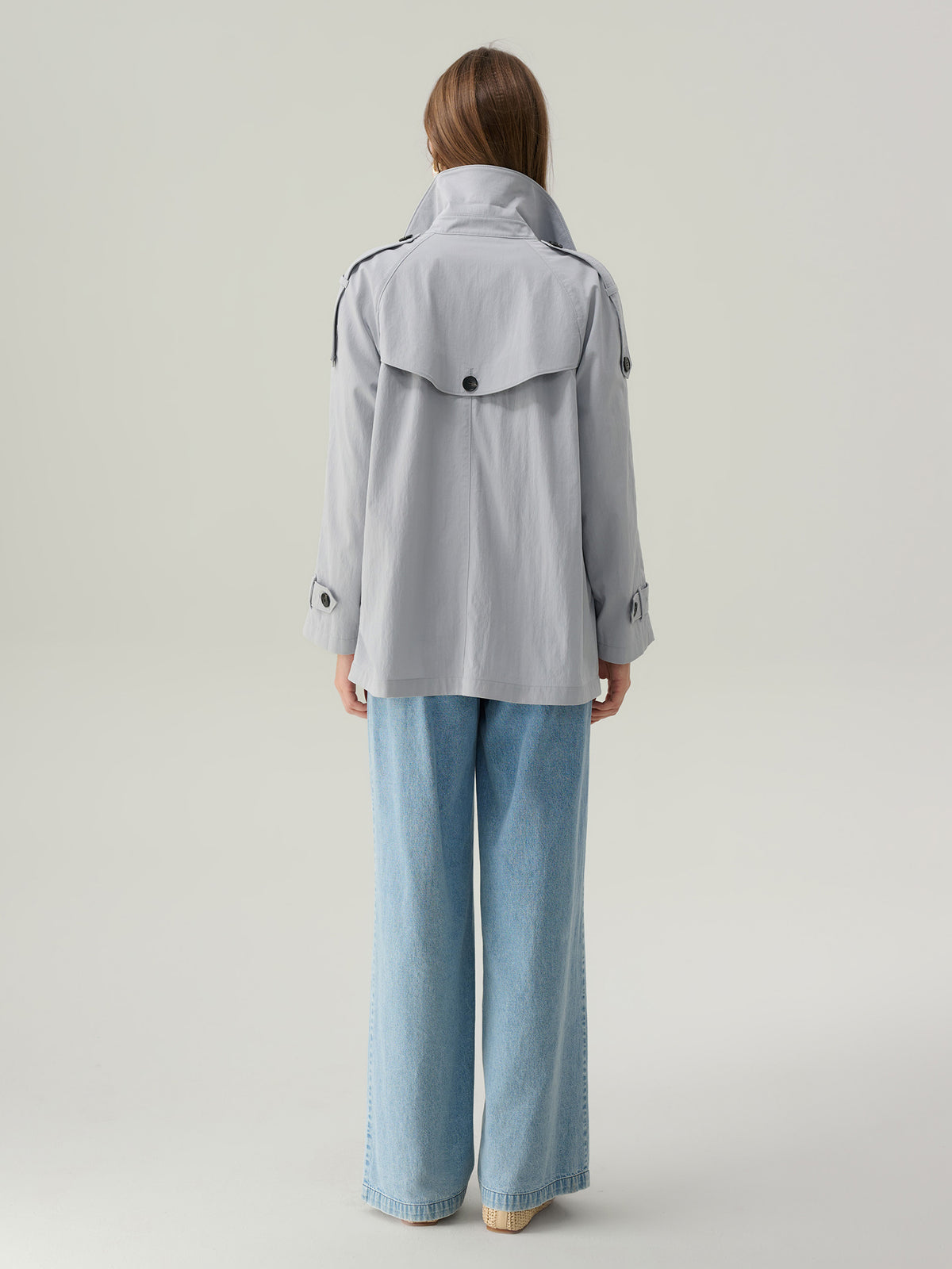 Samantha Short Trench Coat