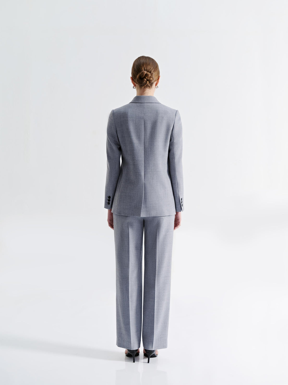 DOUBLE BREASTED WOOL BLAZER