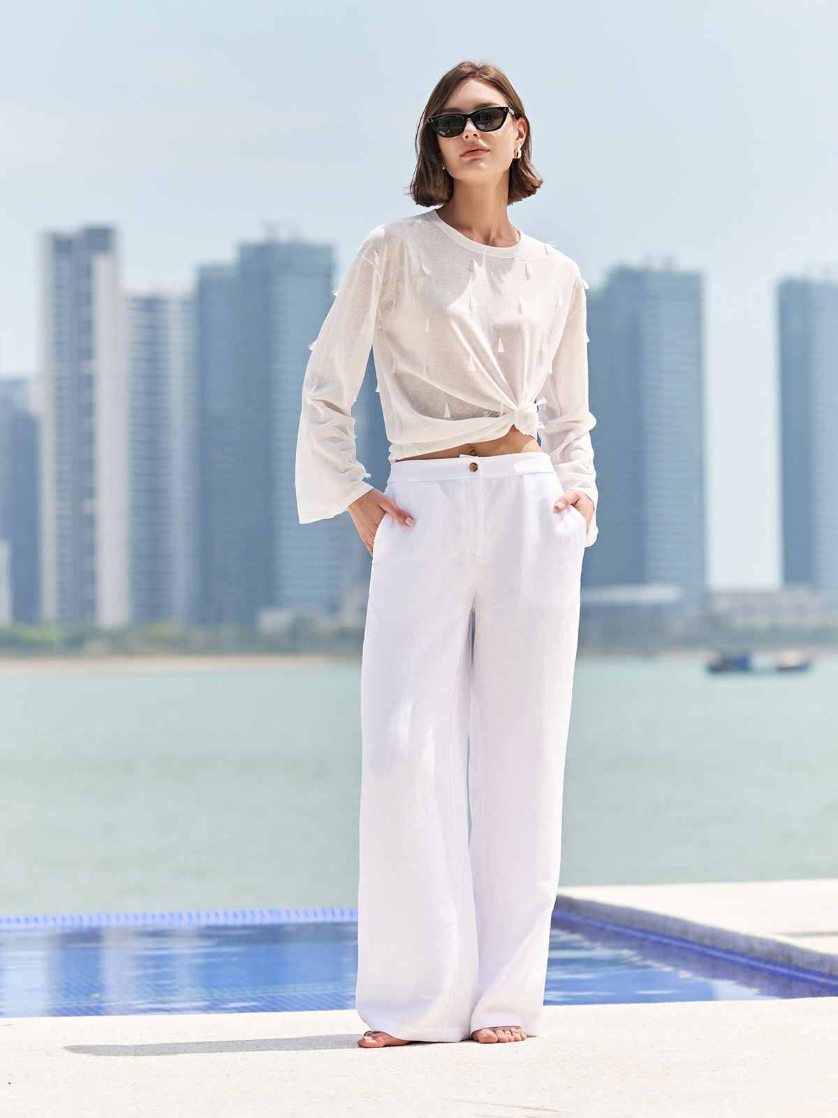 Grace Blouse w/ Fringe