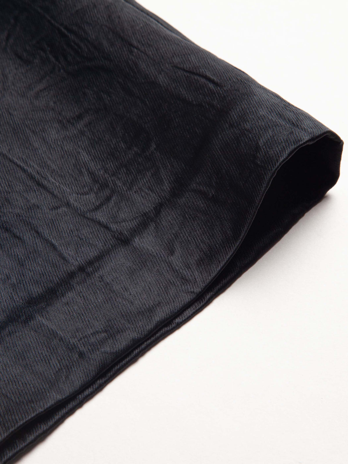 MIRI CRINKLE SATIN WIDE LEG PANT