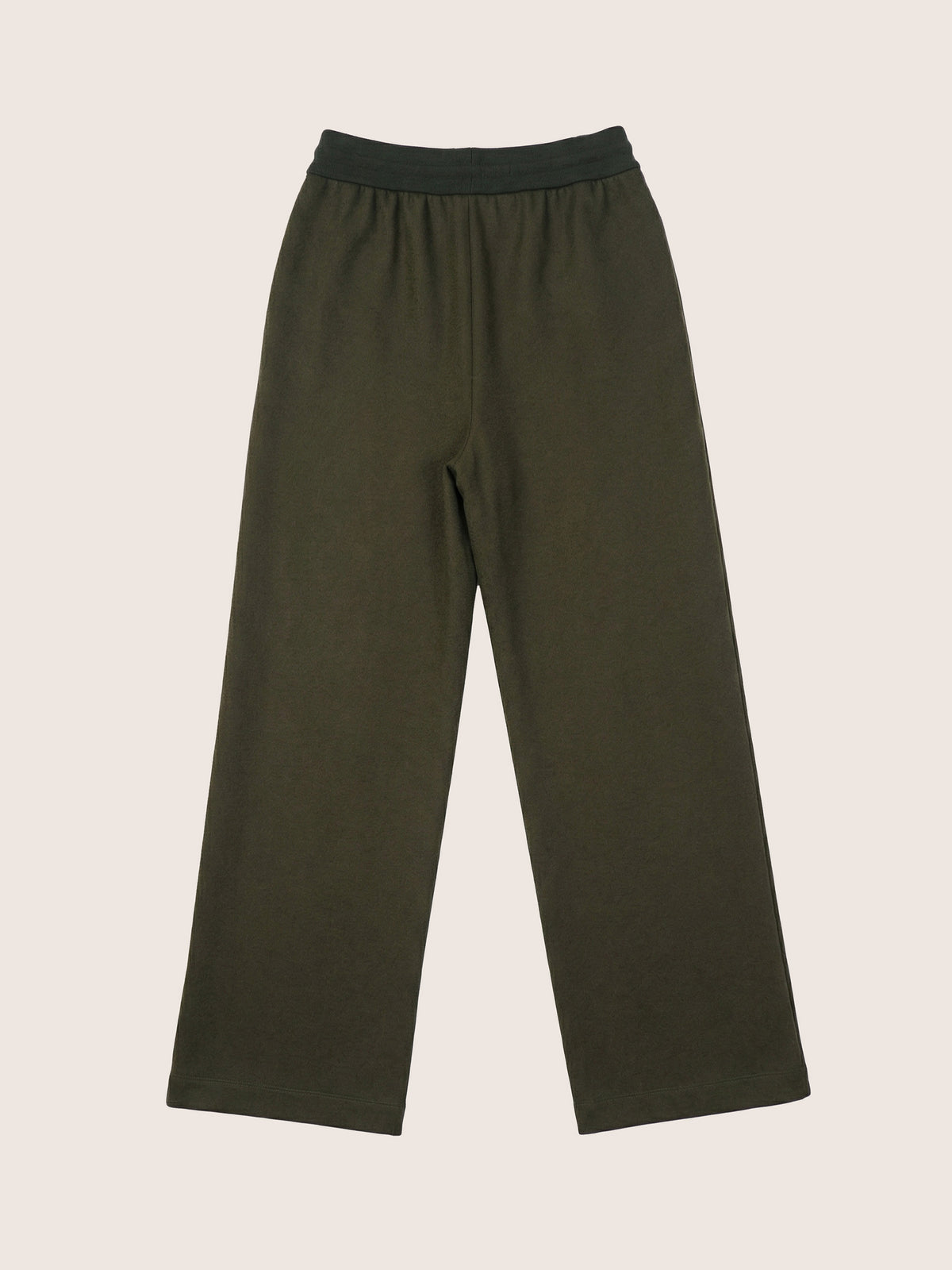 Leni Wool/Cotton Wide Leg Pants