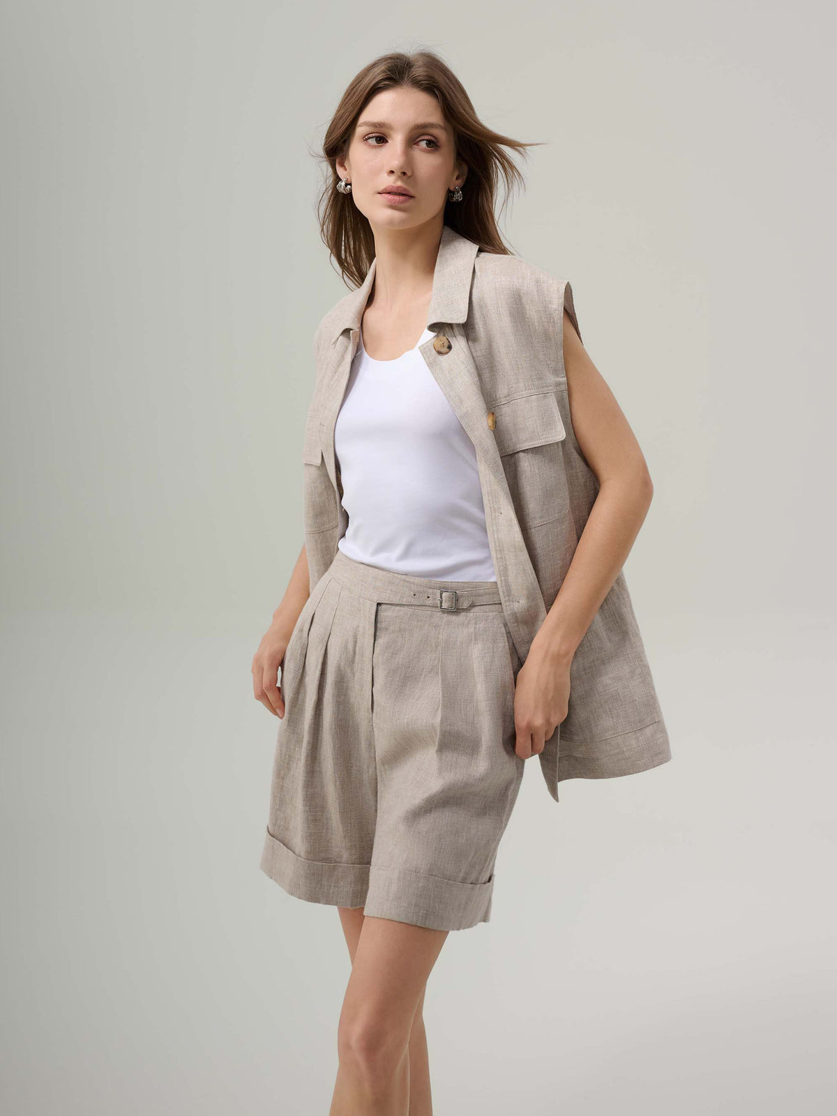 Harper Linen Shorts
