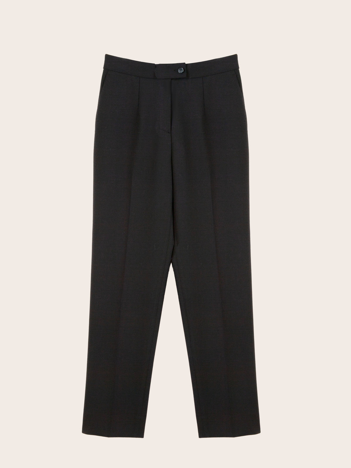 Milan Tapered Wool Suit Pants