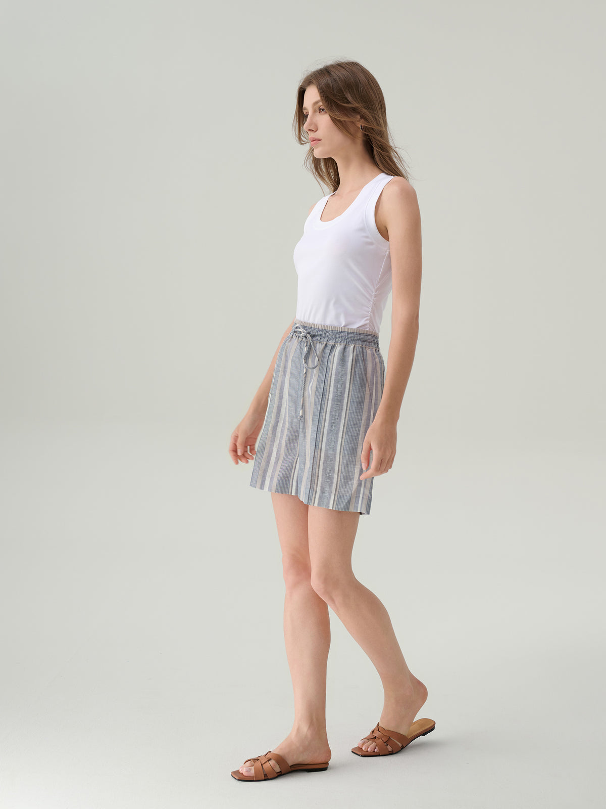 Mae White Tank Top
