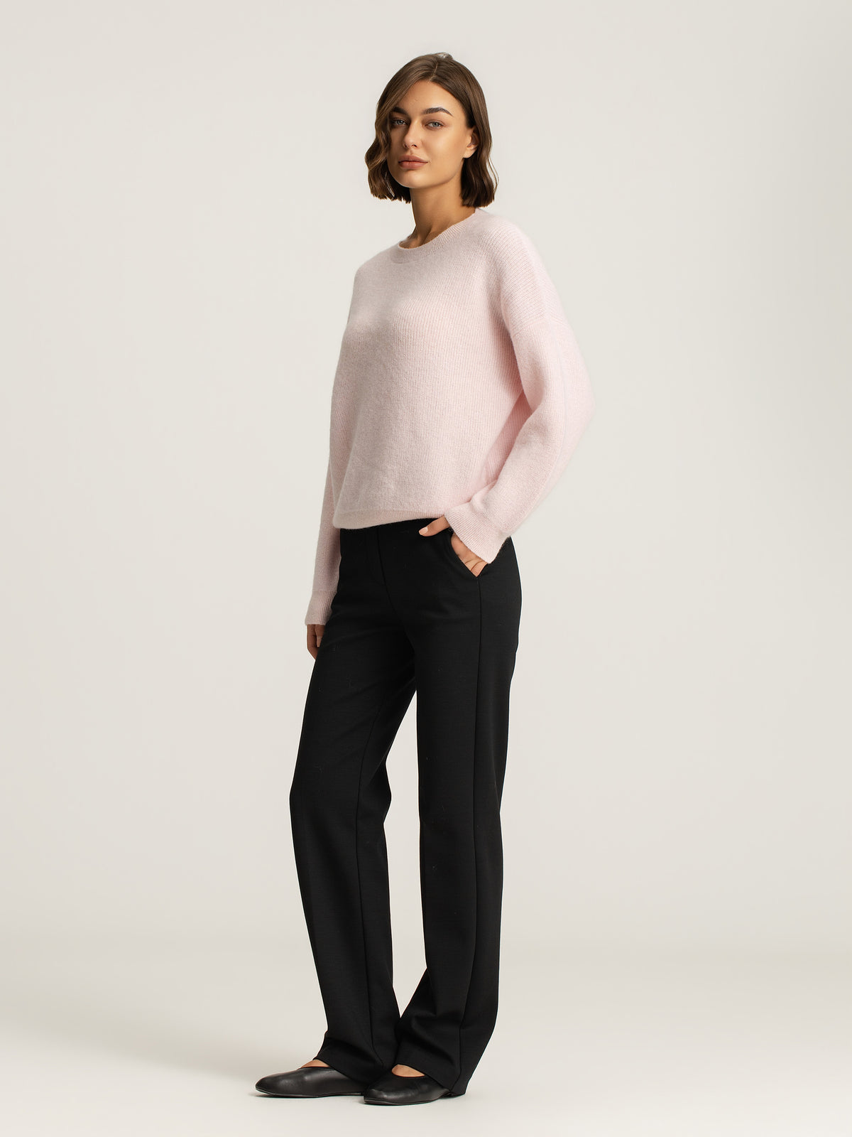 SLOANE ALPACA RELAXED PULLOVER