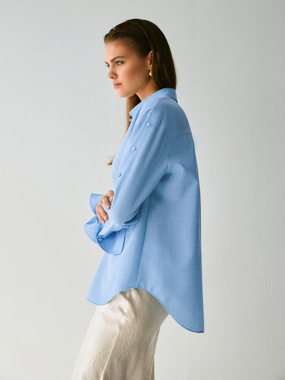 Vivienne Wool Blend Shirt