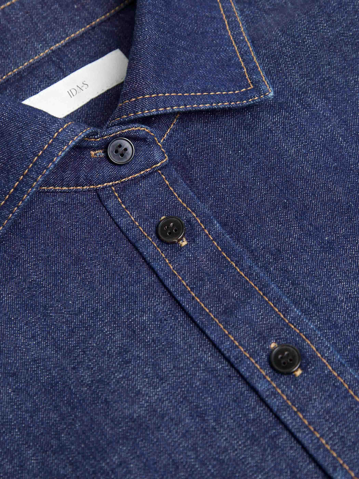 Daphne Dark Denim Button Down Top