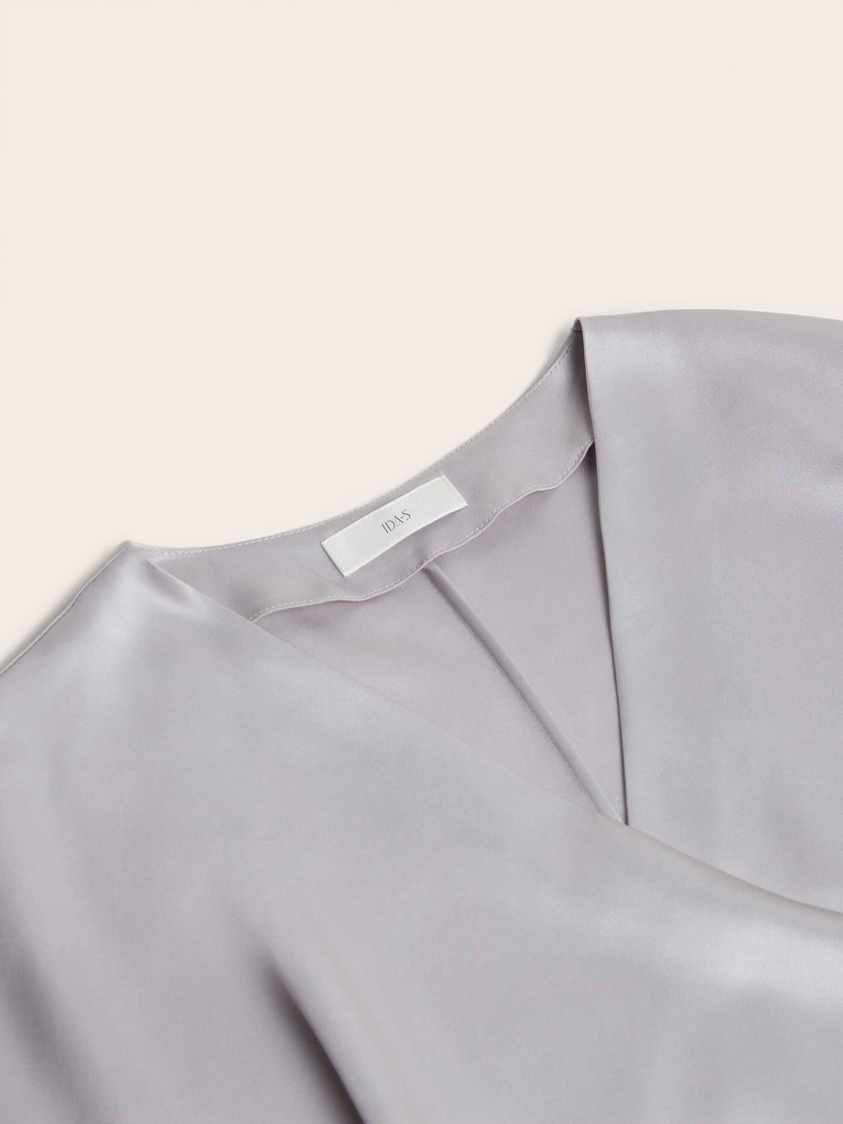 Juliette Satin Wrap 
Blouse