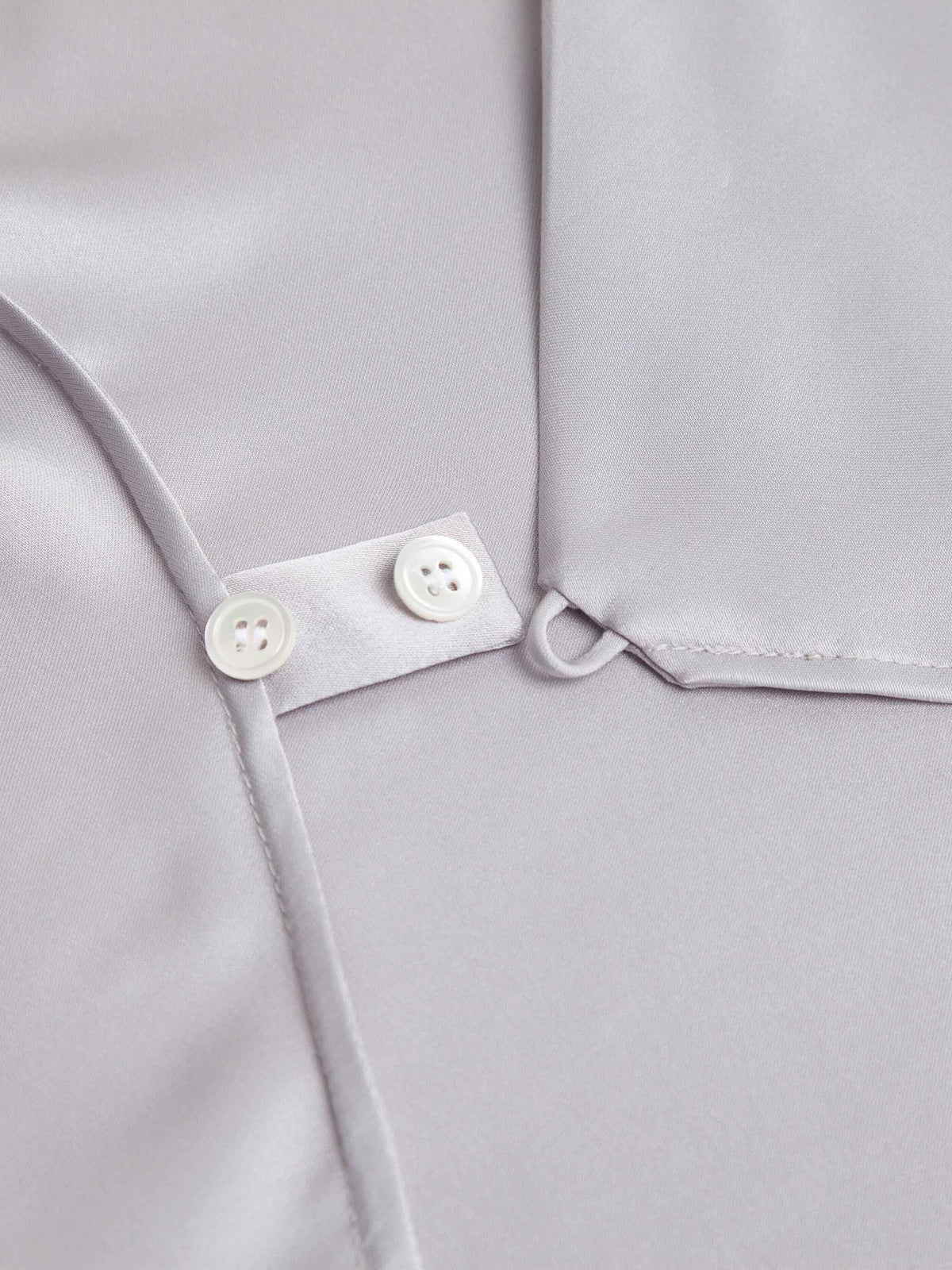 Juliette Satin Wrap 
Blouse