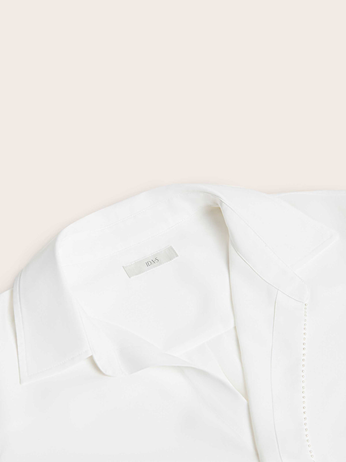 Dahlia Pleated Button 
Down Blouse