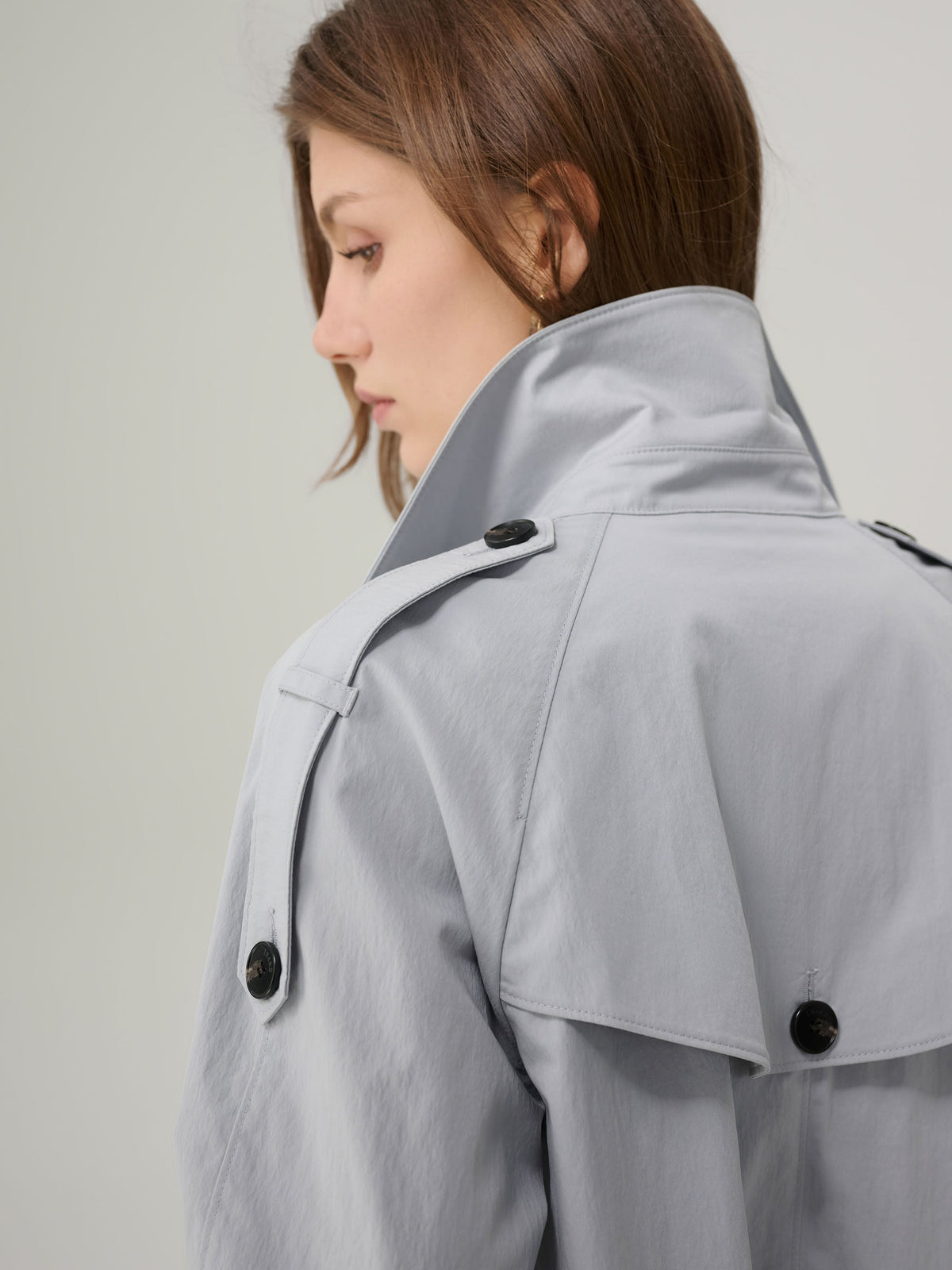 Samantha Short Trench Coat