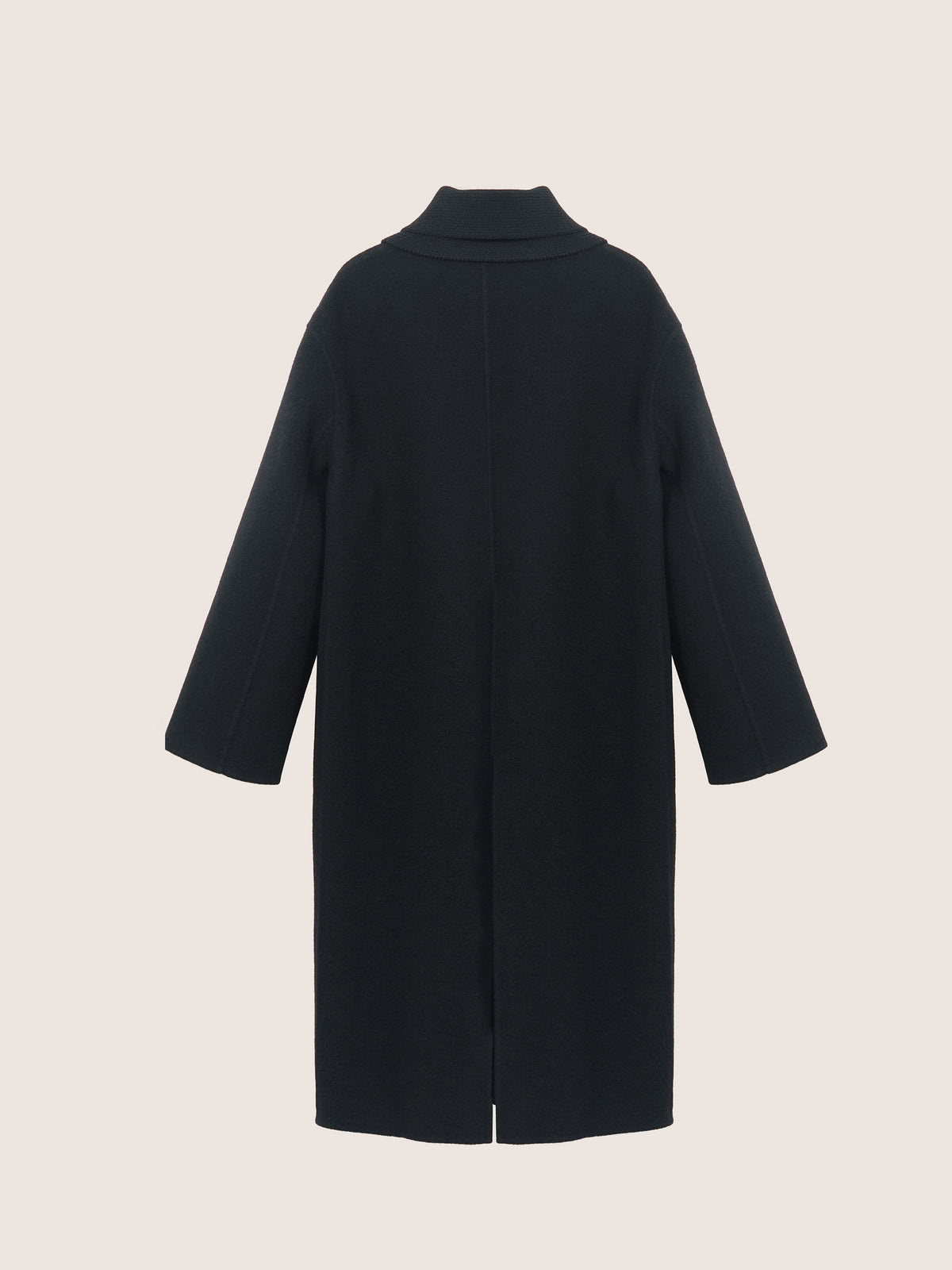 Sylvie Lambswool Scarf Coat