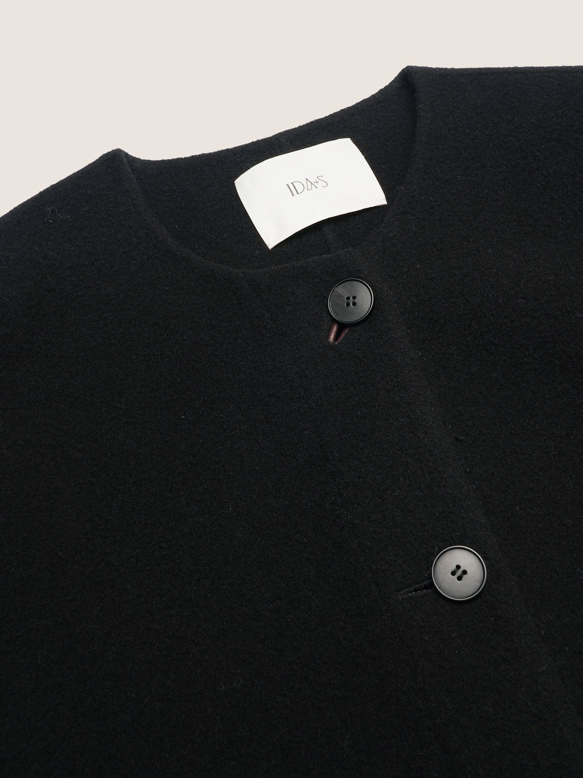 Sylvie Lambswool Scarf Coat