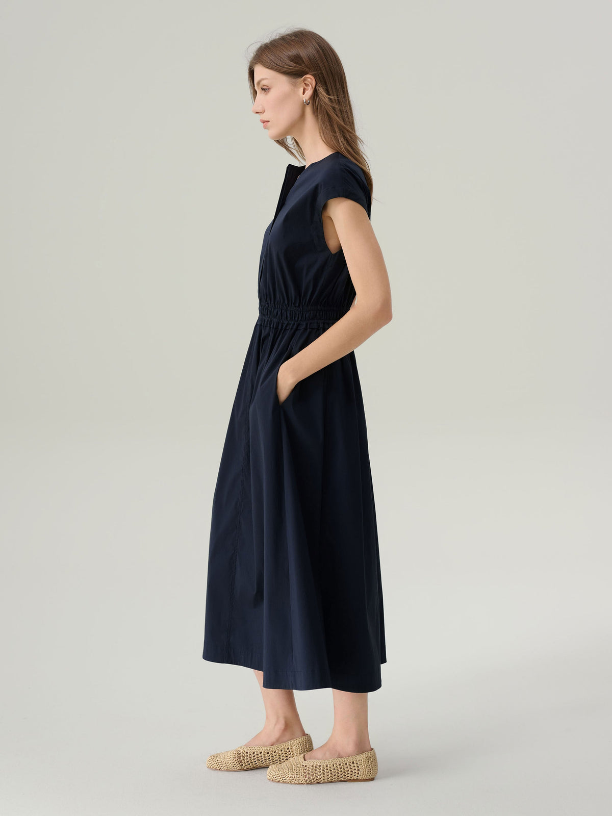 Lucy Cotton Midi Dress
