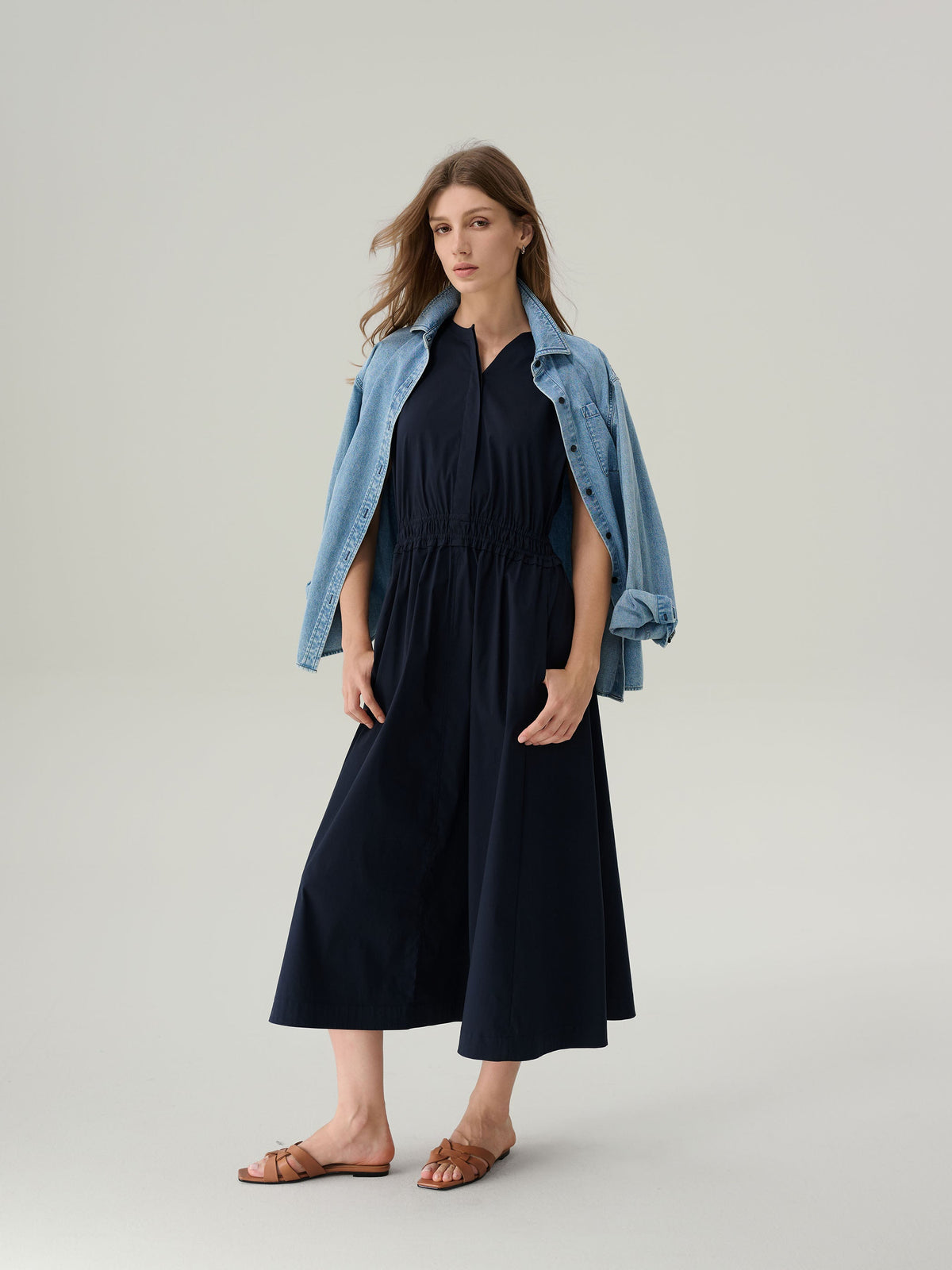 Lucy Cotton Midi Dress