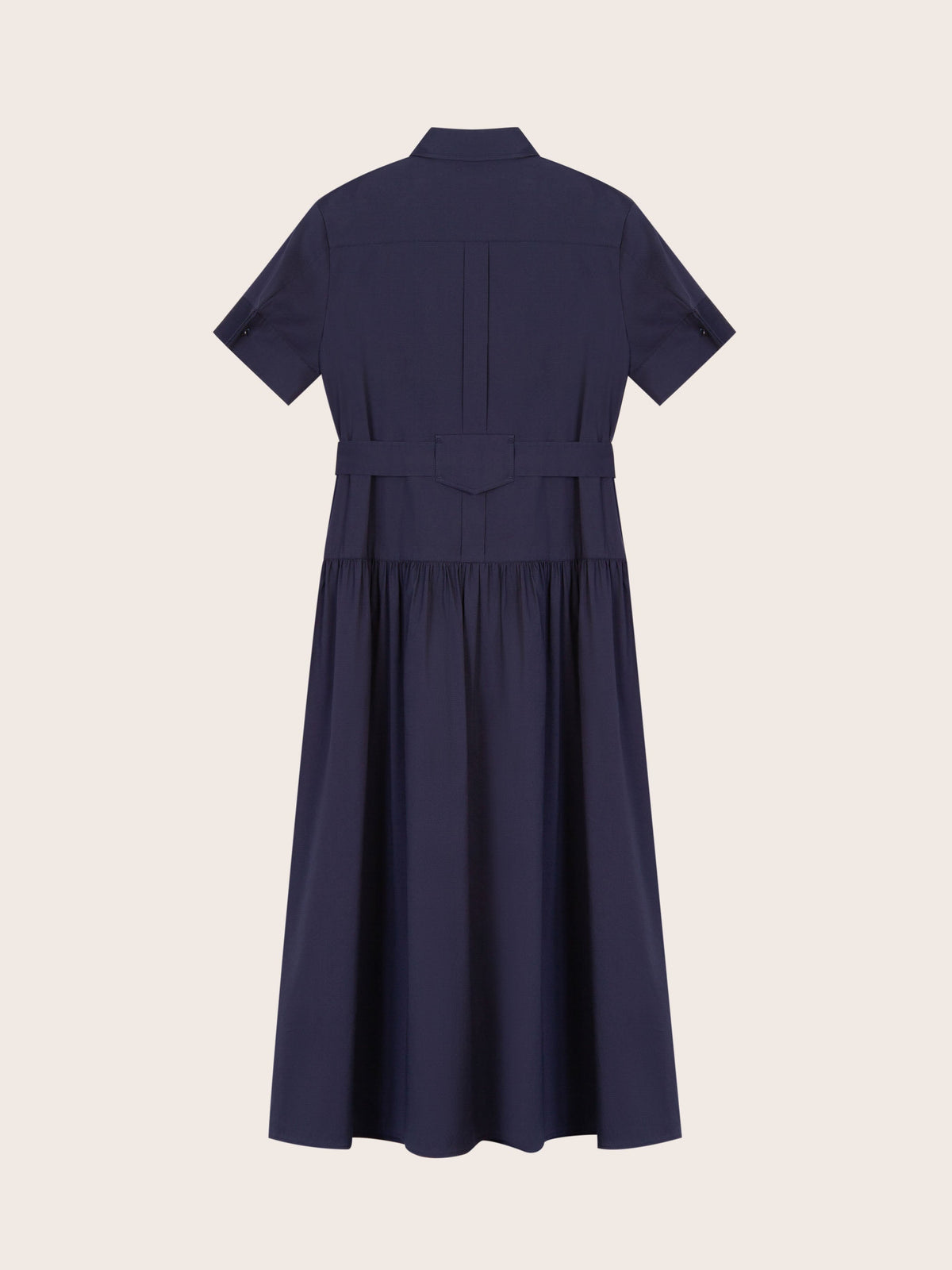 Chloe Navy Midi Dress