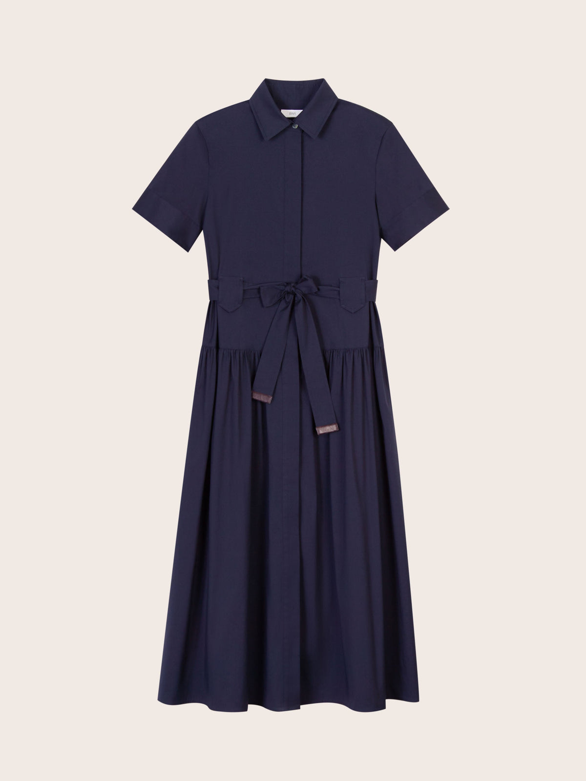 Chloe Navy Midi Dress
