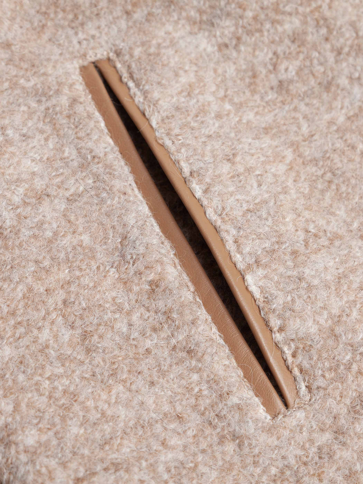 LAYLA ALPACA WOOL SNAP JACKET