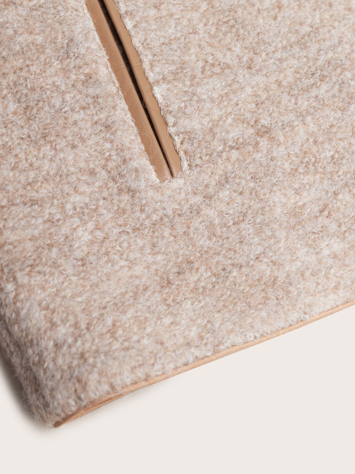 LAYLA ALPACA WOOL SNAP JACKET