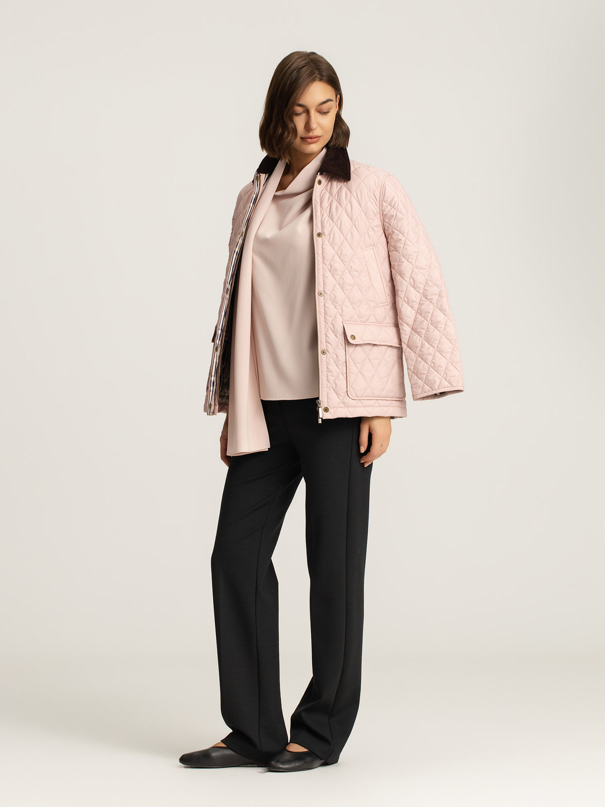 Daria Quilted Utility Jacket