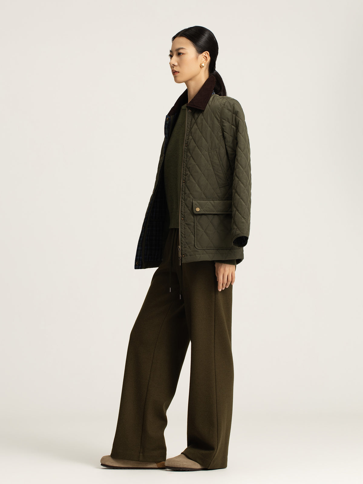 Daria Quilted Utility Jacket