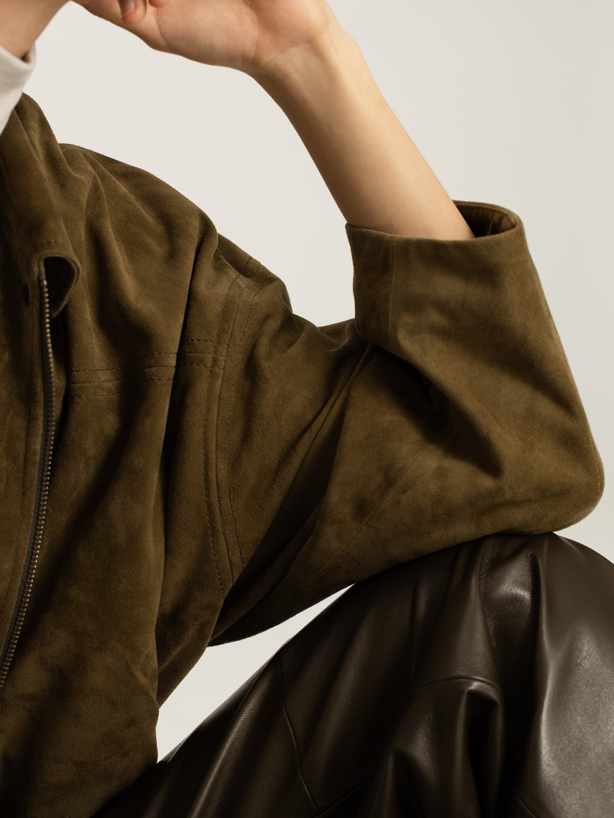 Nico Suede Leather Jacket