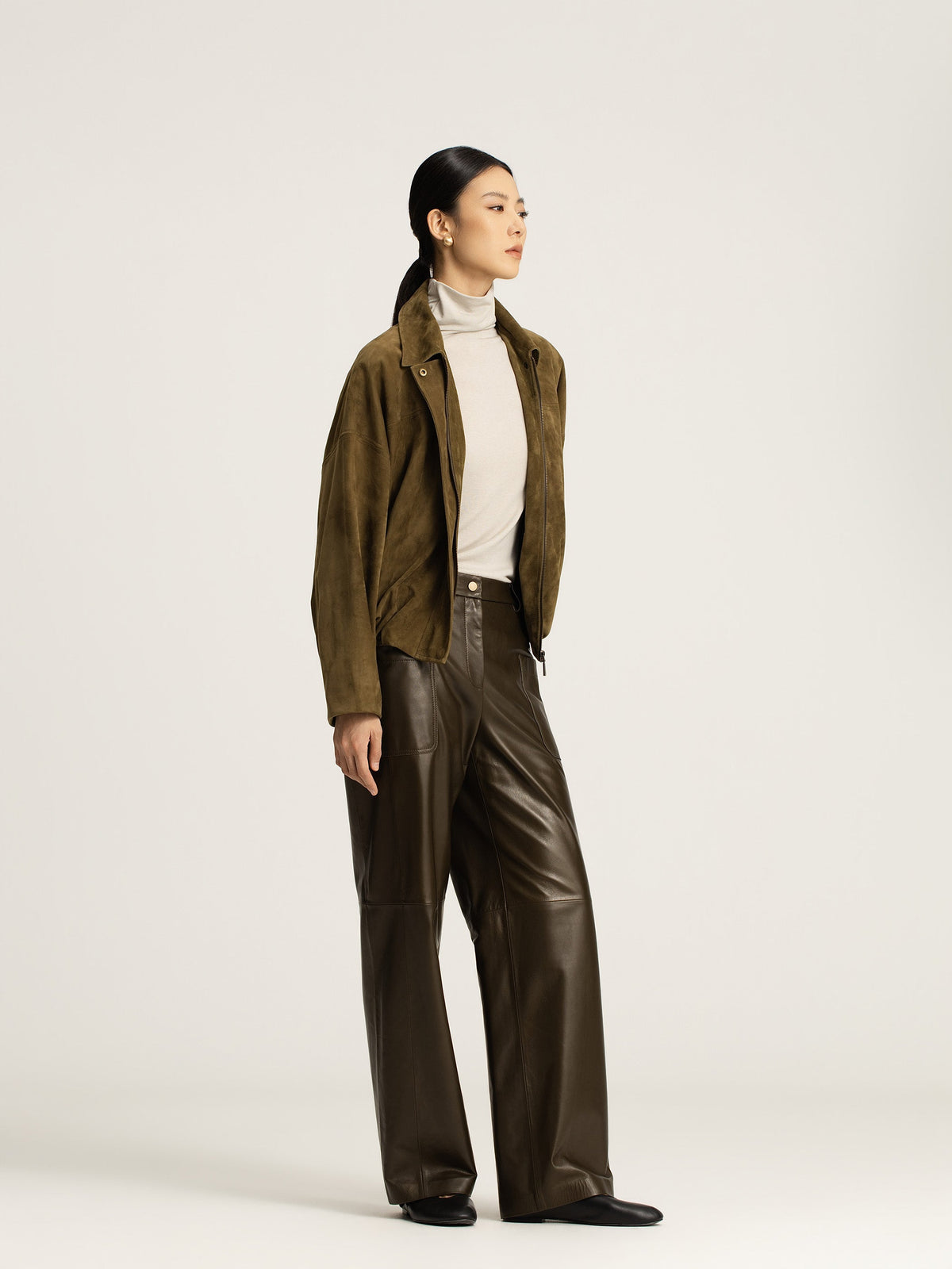 Nico Suede Leather Jacket