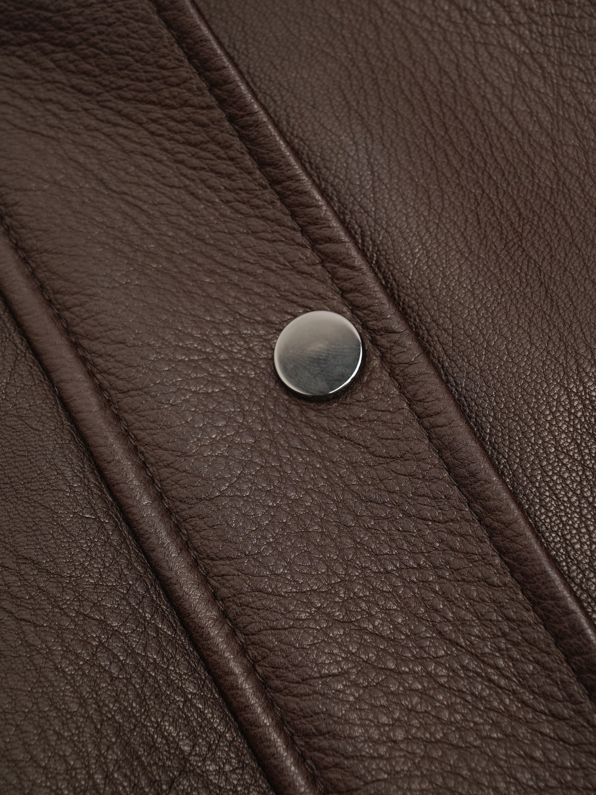 Nathi Goatskin Leather Bomber