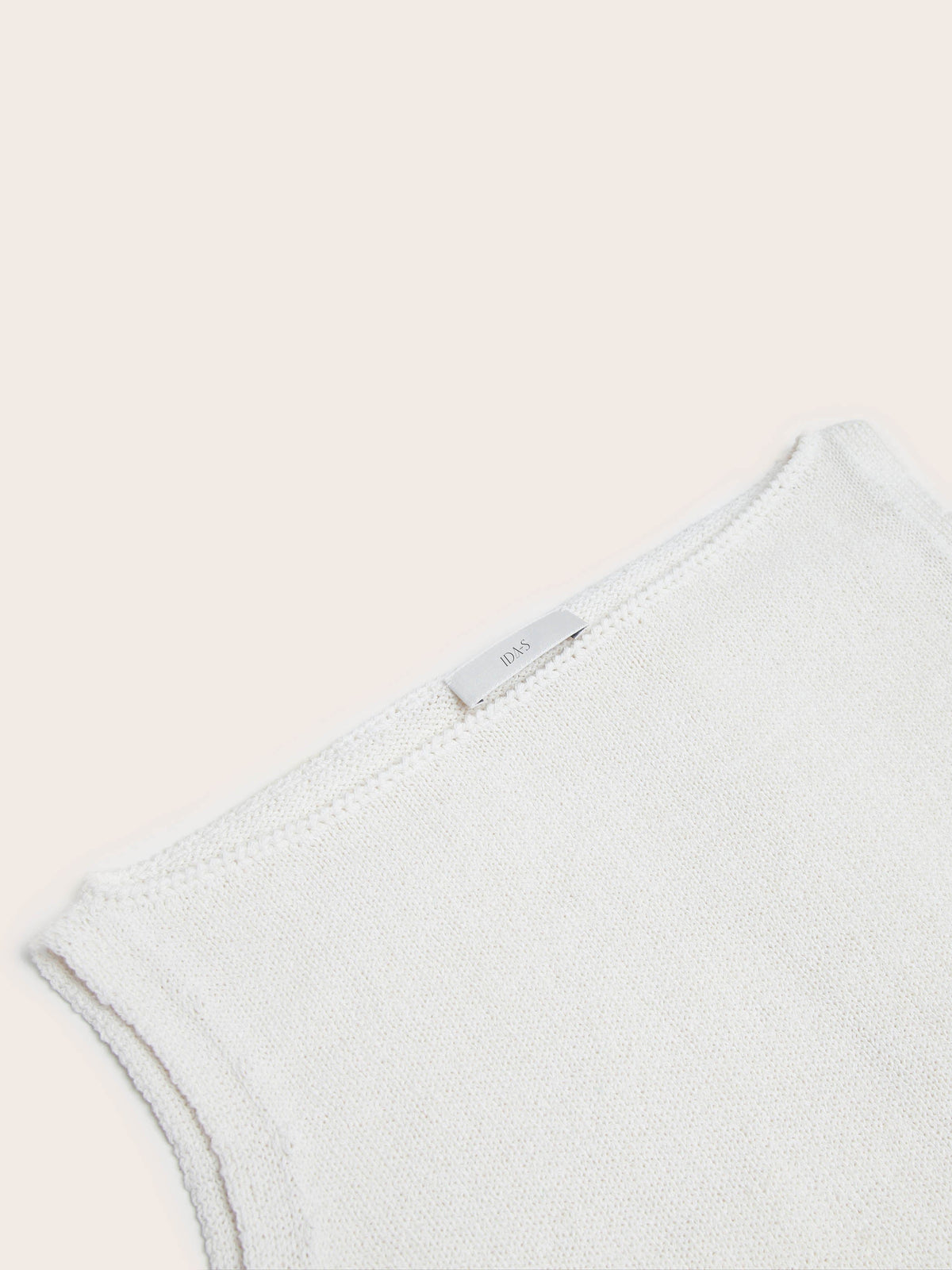 Ari Cropped Knit Tank Top