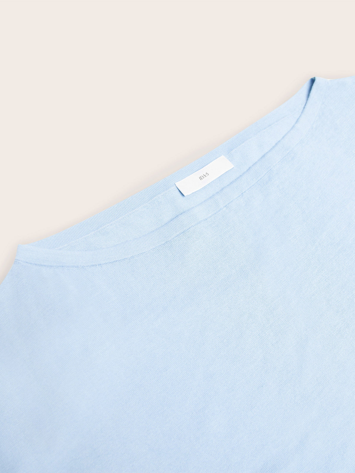 Lilia Cool Blue Silk Top