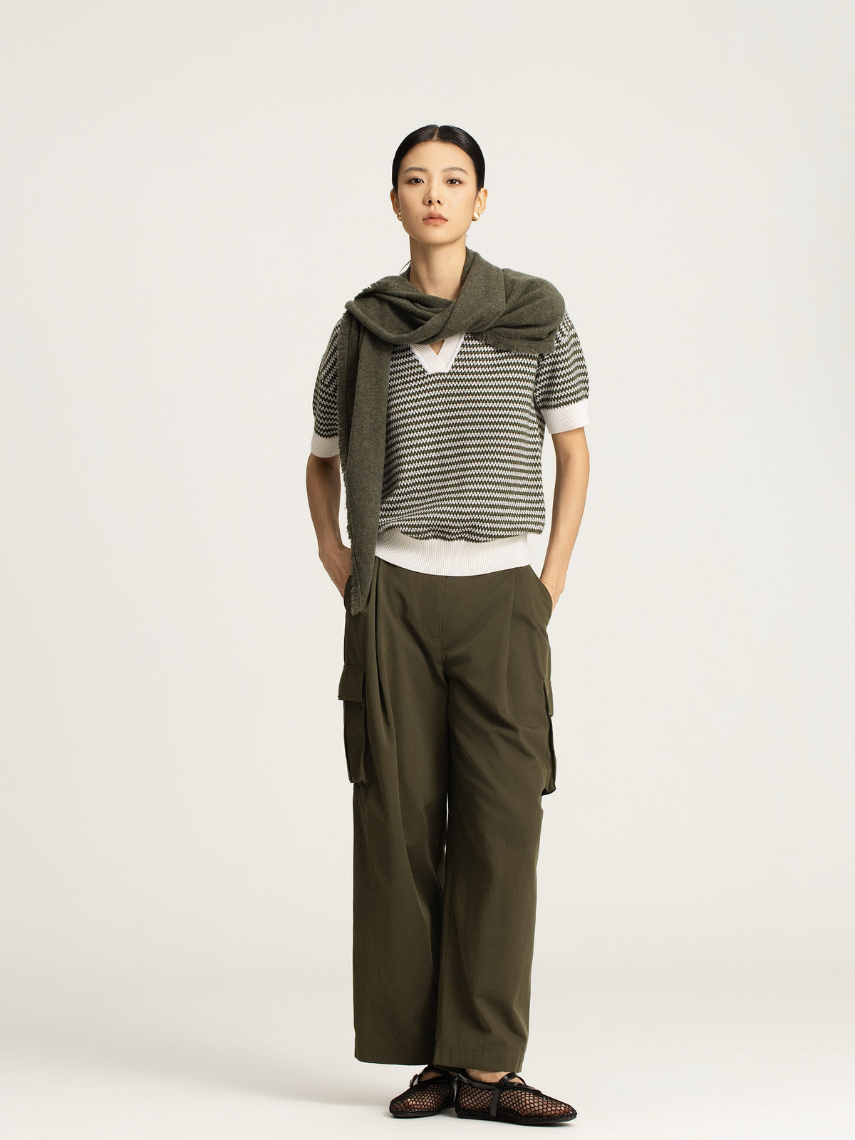 Cleo Merino Silk Short Sleeve Knit