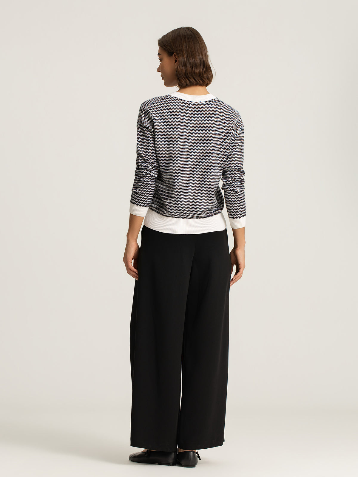 Petra Merino Silk Stripe Pullover