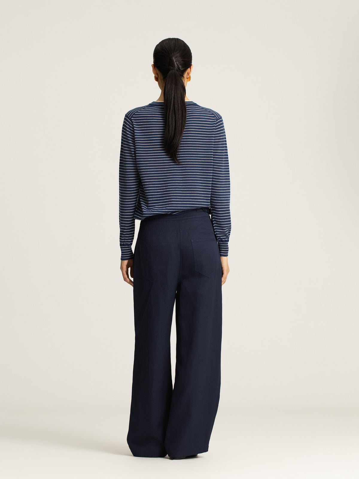 Marlo Cashmere Stripe Knit