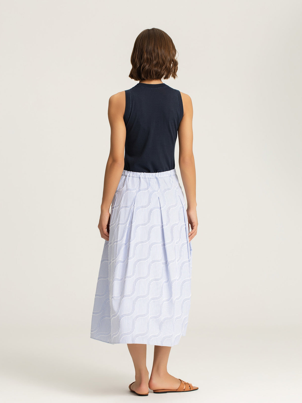Marnie Compact Cotton Knit Tank