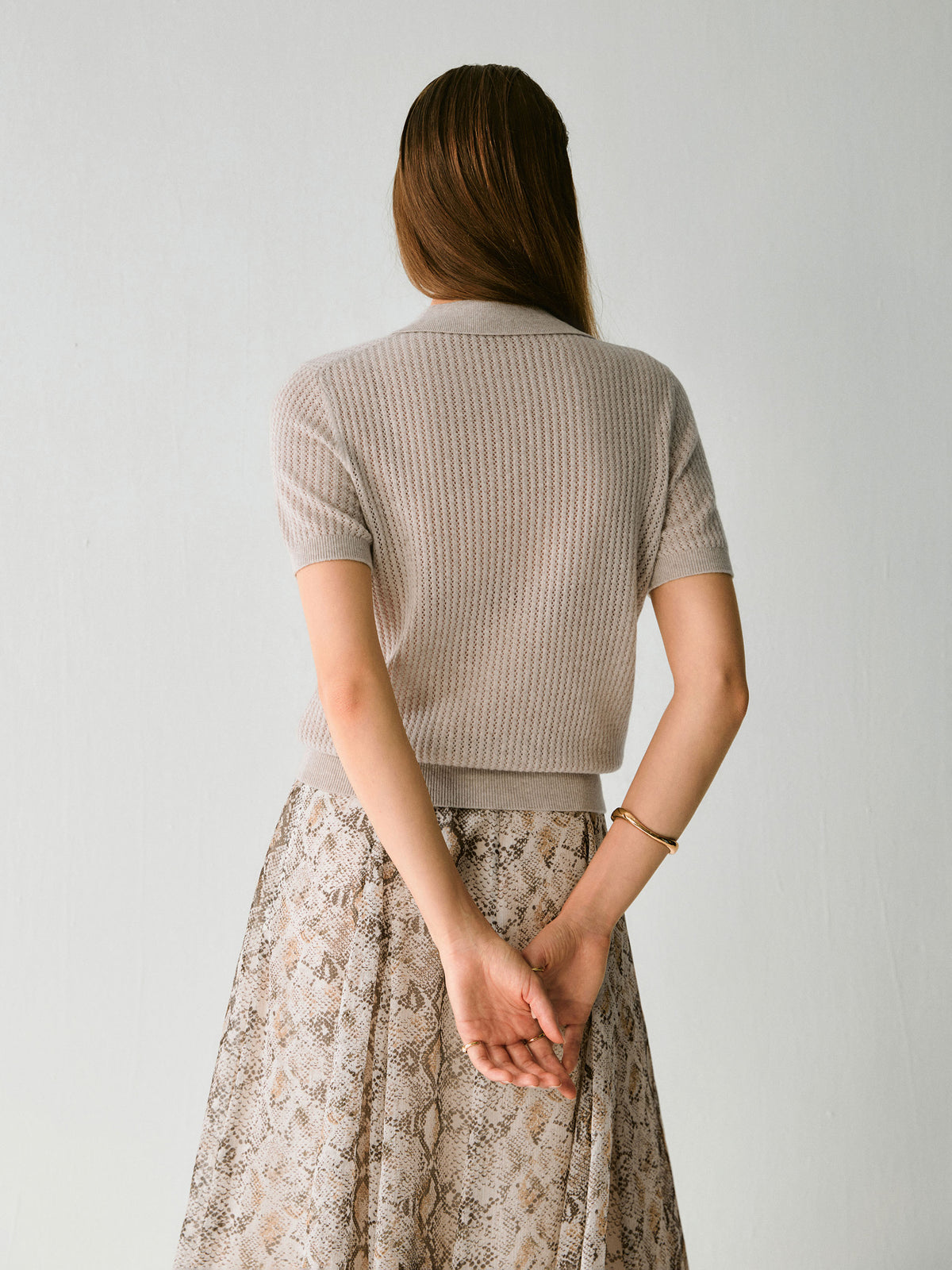 Elke Wool Cashmere Top