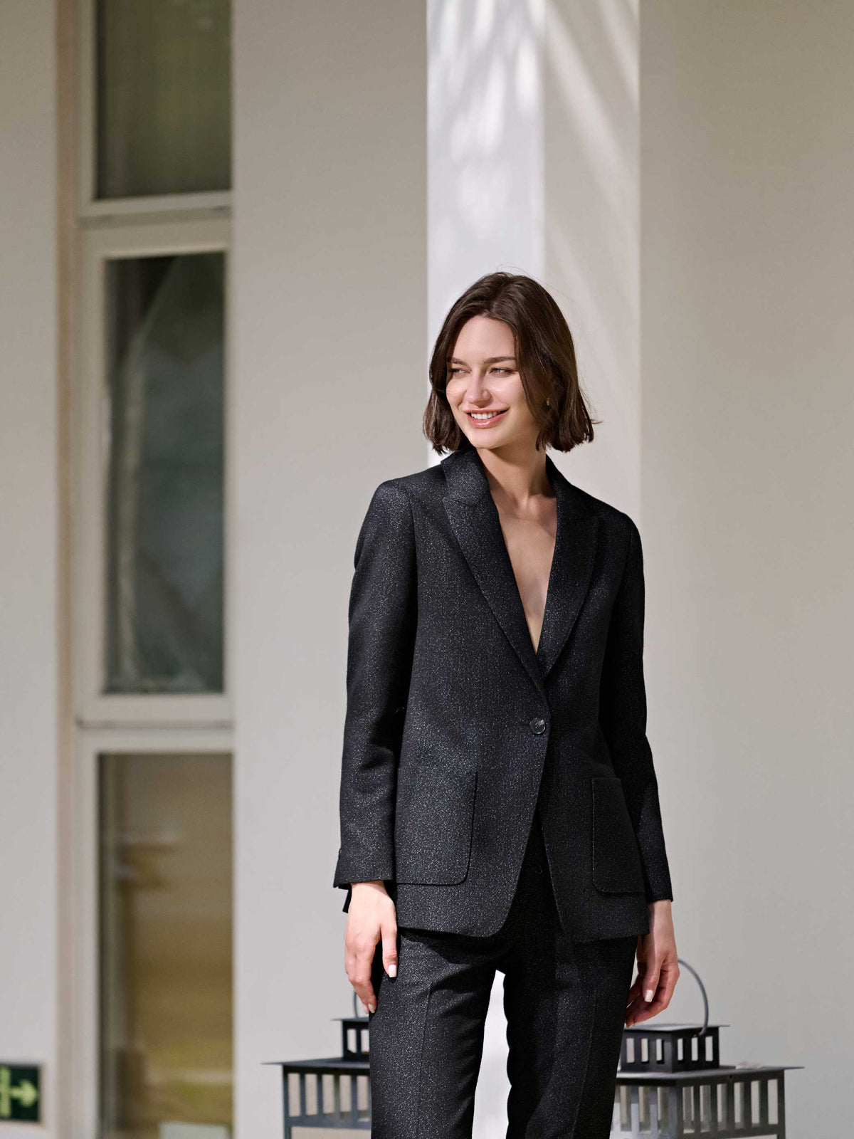 IVY WOOL TAILORED SUIT PANTS