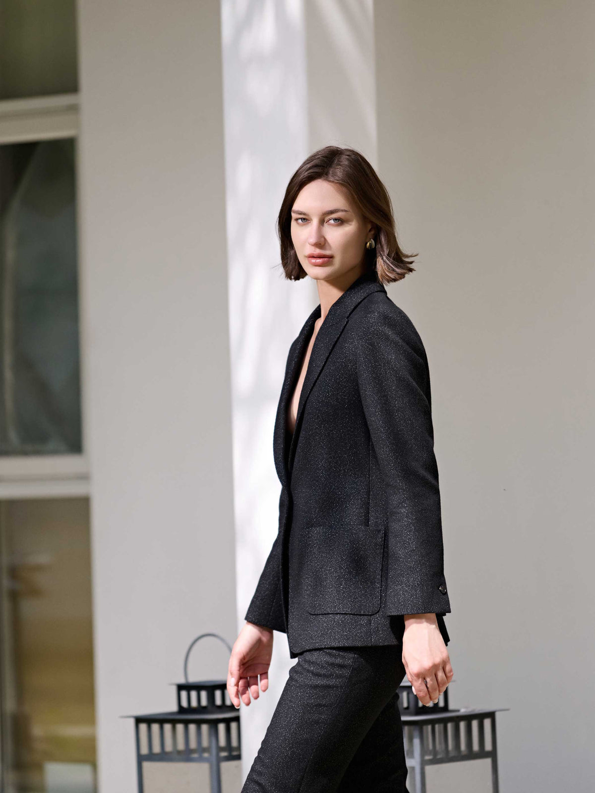 IVY WOOL TAILORED SUIT PANTS