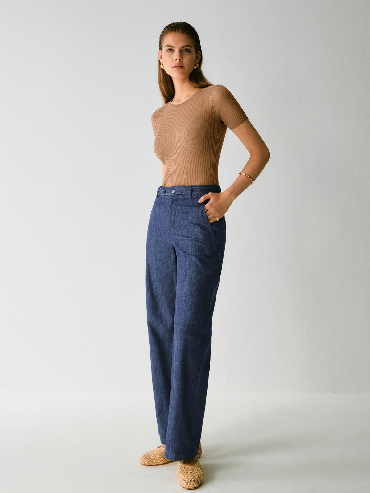 Greer Tailored Denim Jean