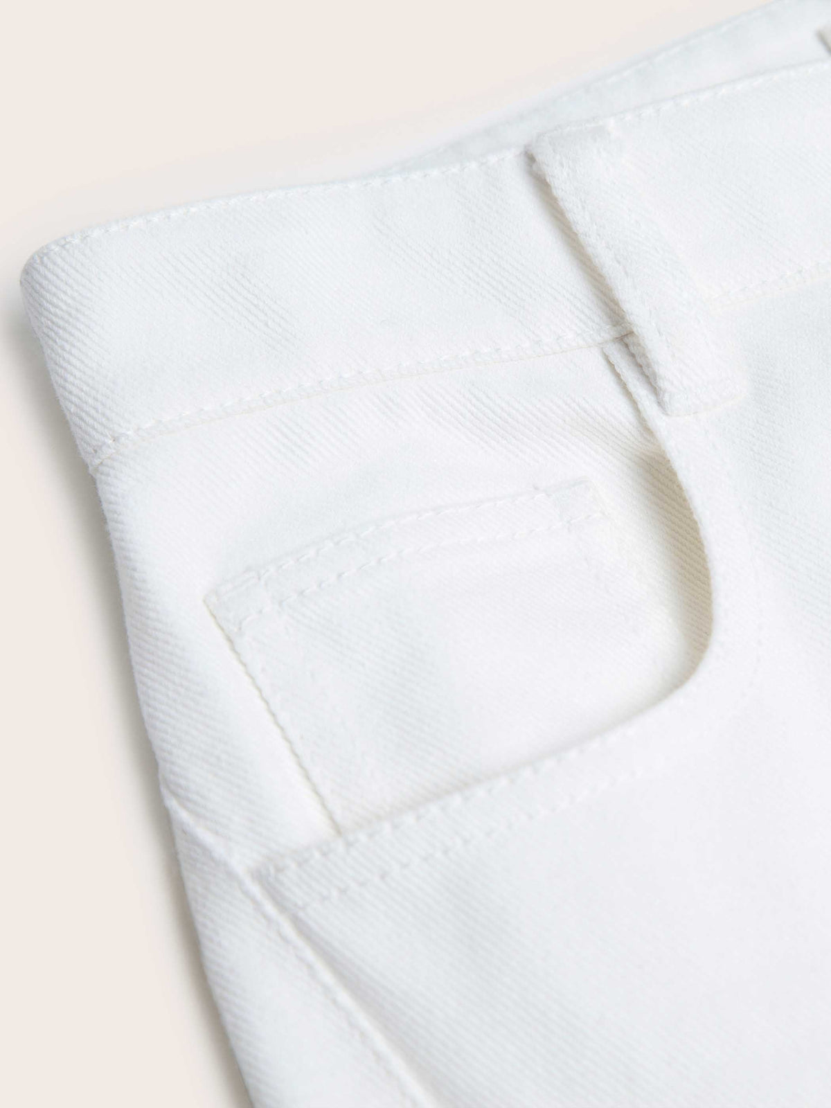 Eleanor White Wide Leg Jeans