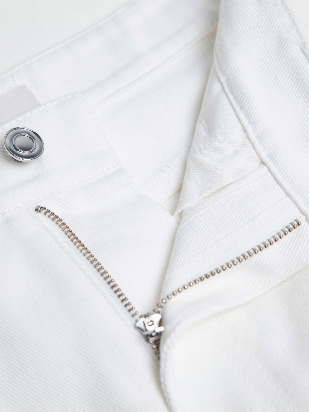 Eleanor White Wide Leg Jeans