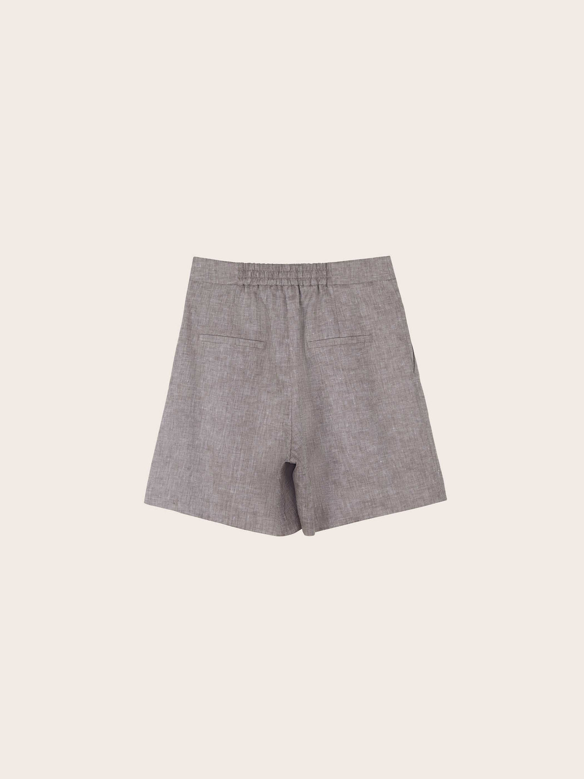 Penelope High Waisted Linen Shorts