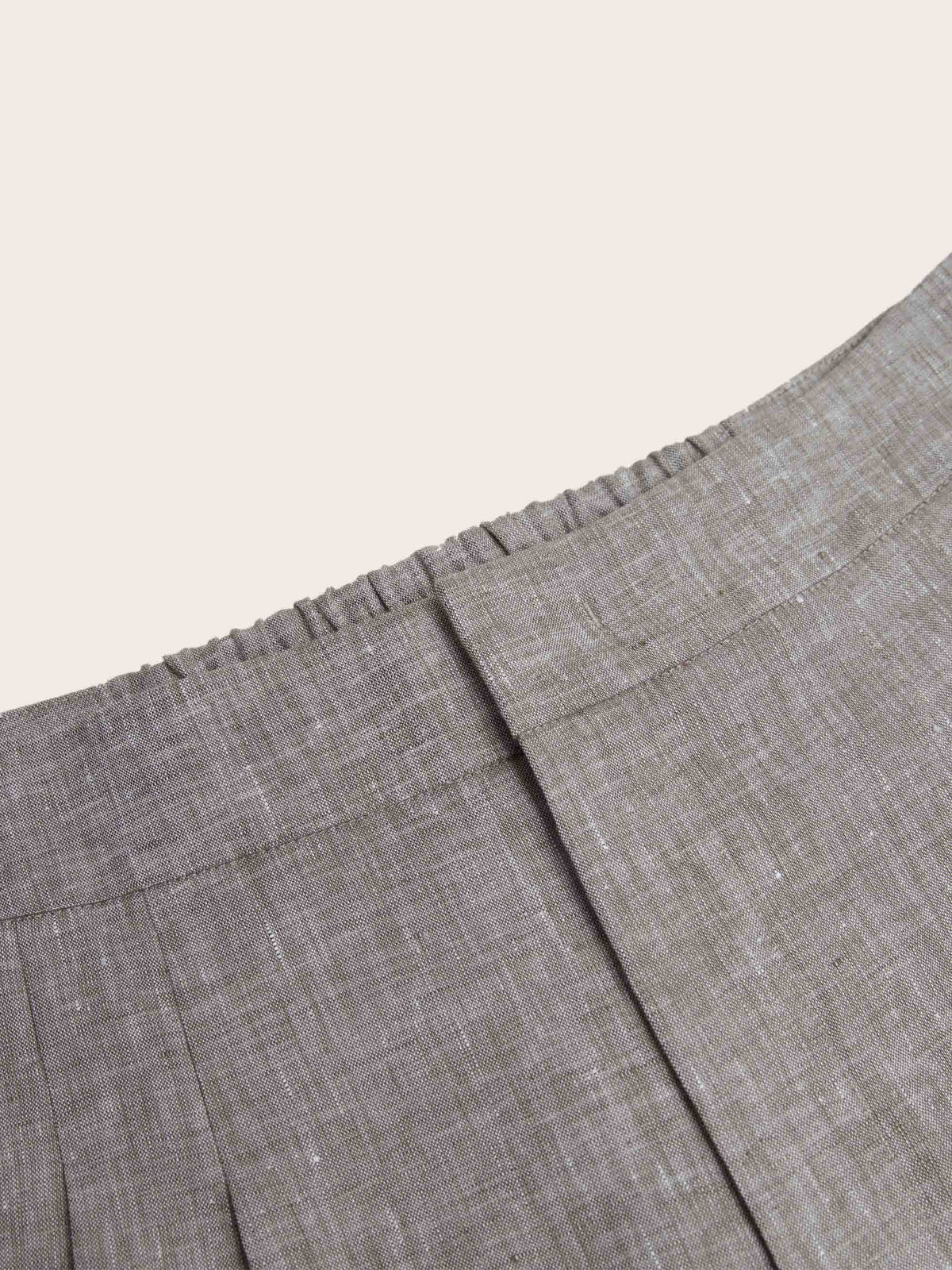 Penelope High Waisted Linen Shorts