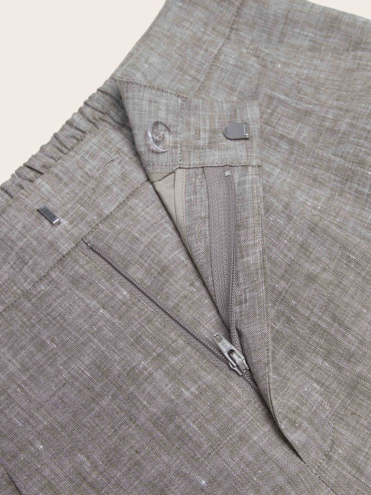 Penelope High Waisted Linen Shorts