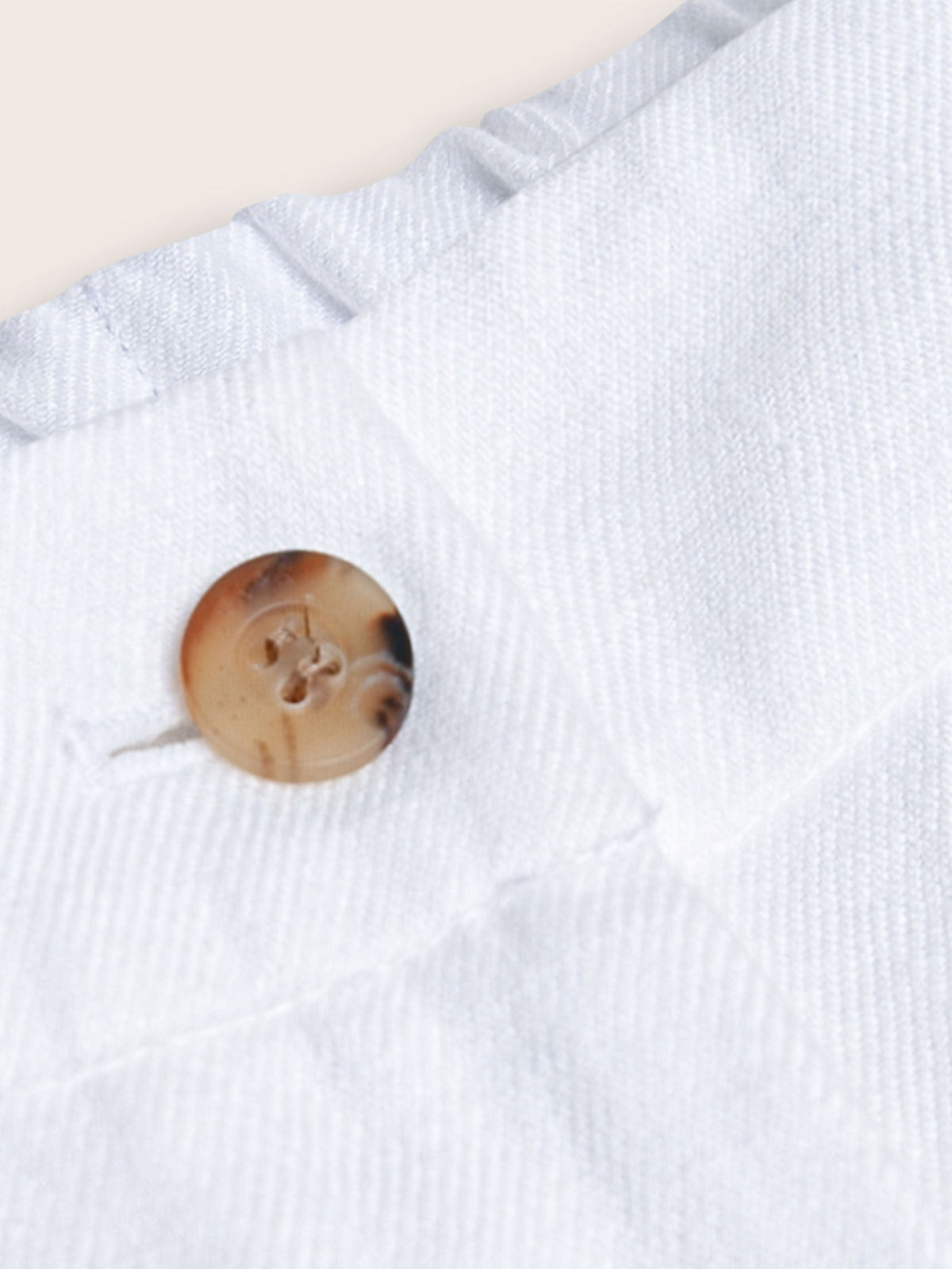 Winslie White Linen Pants