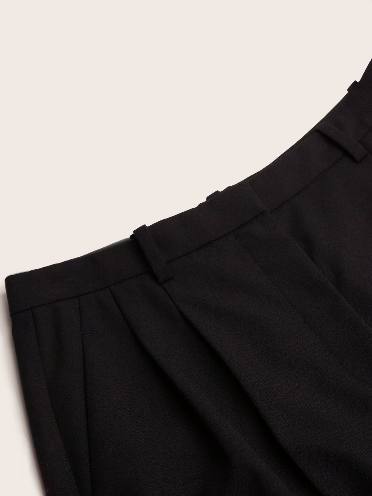 Martin Wide Leg Wool Trousers