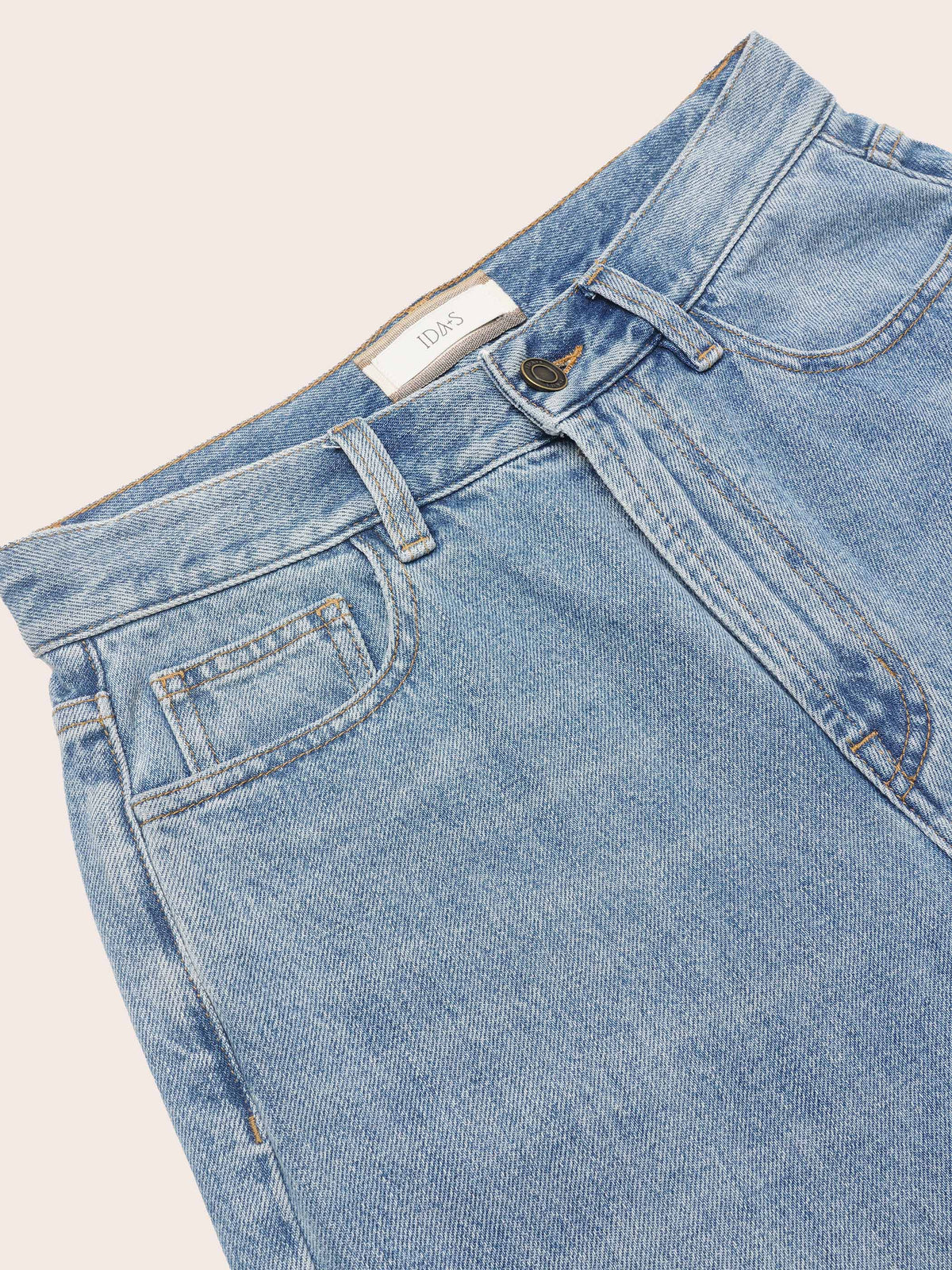 Freya Indigo Cotton Denim Jeans