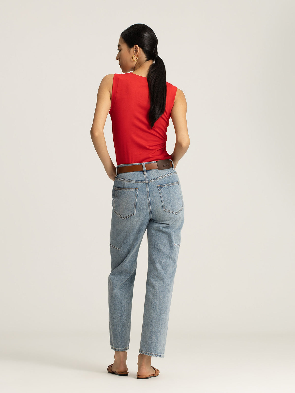 Freya Indigo Cotton Denim Jeans