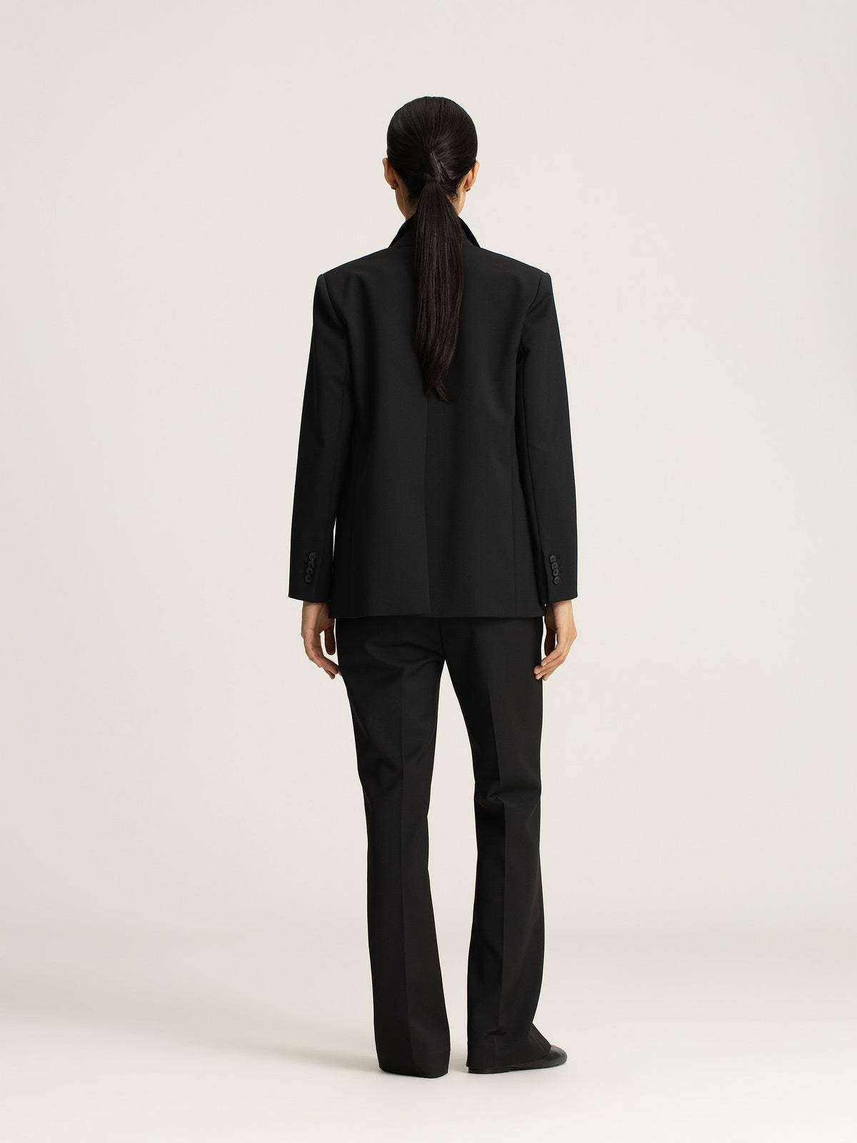 Thea Tweed Wide Leg Trouser